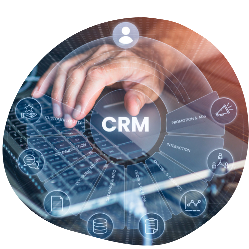 توفير نظام CRM لإدارة علاقات العملاء